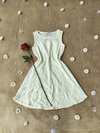 Vestido off white de renda Infini - P/M