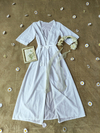 Penhoar off white nuvem vintage - P