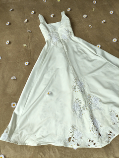 Vestido de noiva off white pérola - P - comprar online