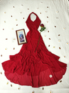 Vestido de festa longo vermelho Valentina - PP