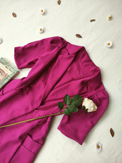 Blazer Macaquinho social fucsia - M/G - comprar online