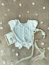 Blusa de voil de botões peroládos boneca - P