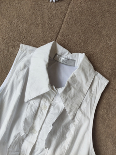 Vestido branco de algodão senhorita - M - Themargare