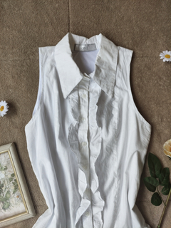 Vestido branco de algodão senhorita - M - comprar online