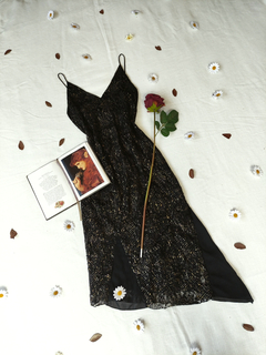 Vestido super midi tule renda Morena Rosa - P - Themargare