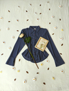 Camisa azul raf Majestic frufru - G