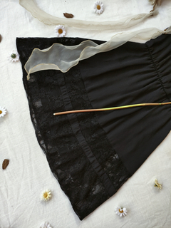 Vestido preto com renda Paper Crane USA - P/M - Themargare