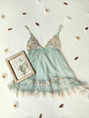 Blusinha baby doll de tule e rendinhas - P