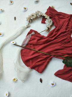 Imagem do Blusa cigannha laranja telha - M/G