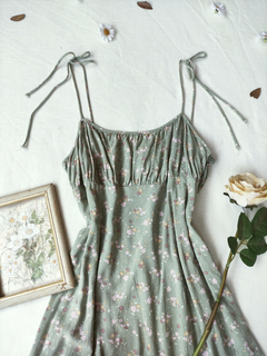 Imagem do Vestido verde floral liberty cottage Cotton On - M
