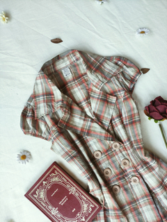 Imagem do Vestido midi xadrez boneca - M