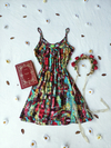 Vestido manchadinho casual Amícia - P