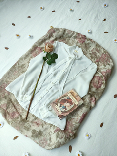 Camisa gola laço vintage de Portugal - M/G - loja online