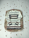 Tricot sueter vintage estampado - G