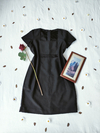 Vestido preto social tubinho - XG