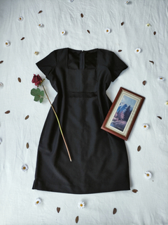 Vestido preto social tubinho - XG - comprar online