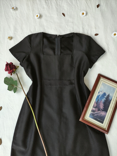 Vestido preto social tubinho - XG - comprar online