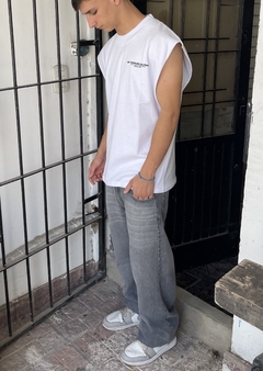 Baggy recto gris - comprar online