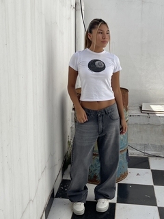 Baggy recto gris en internet