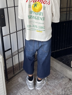 Bermuda baggy azul
