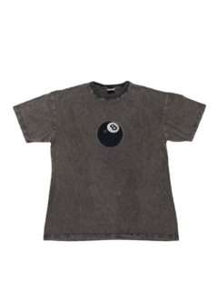 Remera oversize “8” doble estampa
