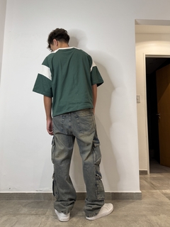 Baggy cargo oxido 4 bolsillos - tienda online