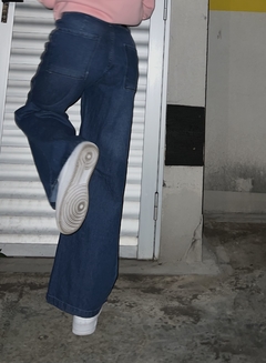 Jean WIDE LEG con roturas - tienda online