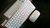KIT-COMBO TECLADO MOUSE INALAMBRICO 2.4 SLIM BLANCO DN-H263 - DB Store