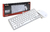 KIT-COMBO TECLADO MOUSE INALAMBRICO 2.4 SLIM BLANCO DN-H263 en internet