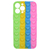 FUNDA PARA IPHONE 13 PRO POP IT C VERDE A ROSA