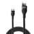 CABLE MICRO USB DENIM NEGRO