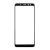 VIDRIO TEMPLADO SAMSUNG A8 PLUS BORDE NEGRO CURVO