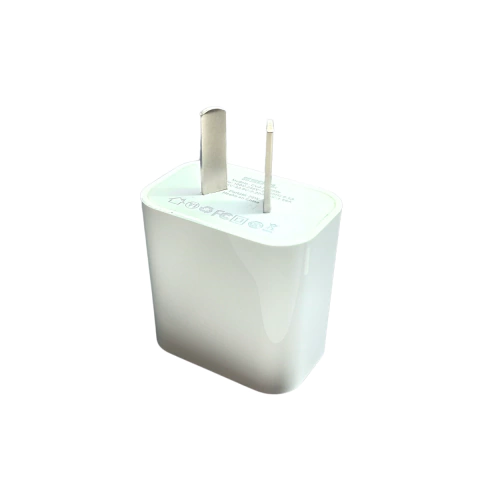 CARGADOR VIAJERO ENTRADA TIPO C PD QC 20W SIN CABLE BLANCO