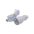 CARGADOR VIAJERO DUAL 2.4 A MICRO USB BLANCO