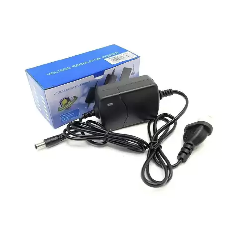 FUENTE 12V 1A CAJA AZUL ST-4012 1.5 METROS