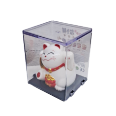 GATO DE LA SUERTE MANEKI NEKO BLANCO - comprar online