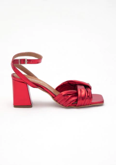 SANDALIA NUDO ROJO en internet