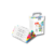 MARCADOR PERMANENTE DELI DOBLE PUNTA x24 - comprar online
