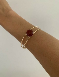 BRACELETE IMA ÁGATA OURO - comprar online