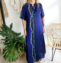 Vestido Gaia Azul - comprar online