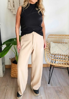 Pantalón Sastrero Aparicio Beige - comprar online