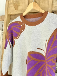 Imagen de Sweater Butterfly Violeta (efectivo/transferencia $30.995)