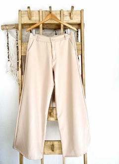 Pantalón Nicanor Bordado Beige (efectivo/transferencia $42.415)