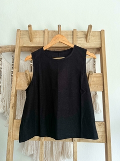 Musculosa Capri Negra (efectivo/transferencia $16.915) en internet