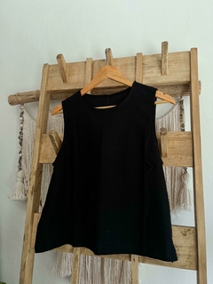 Musculosa Capri Negra (efectivo/transferencia $16.915) - tienda online