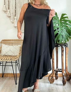 Vestido Lisboa Negro (efectivo/transferencia $50.915) - Magnolias Showroom