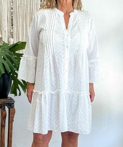 Vestido Solanas Blanco (efectivo/transferencia $45.815)