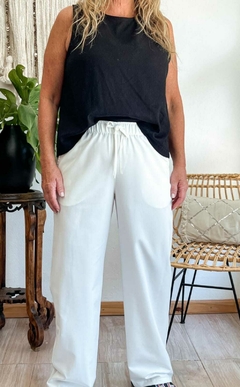 Pantalón Maldonado Blanco (efectivo/transferencia $27.965) - comprar online