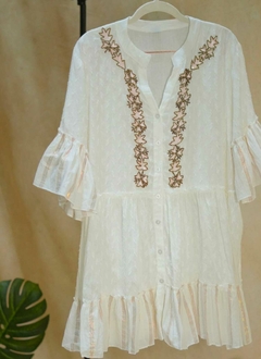 Vestido Mikonos Blanco (efectivo/transferencia $61.200) - comprar online