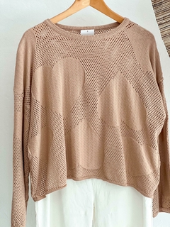 Sweater Corazón Tostado (efectivo/transferencia $52.900) - comprar online